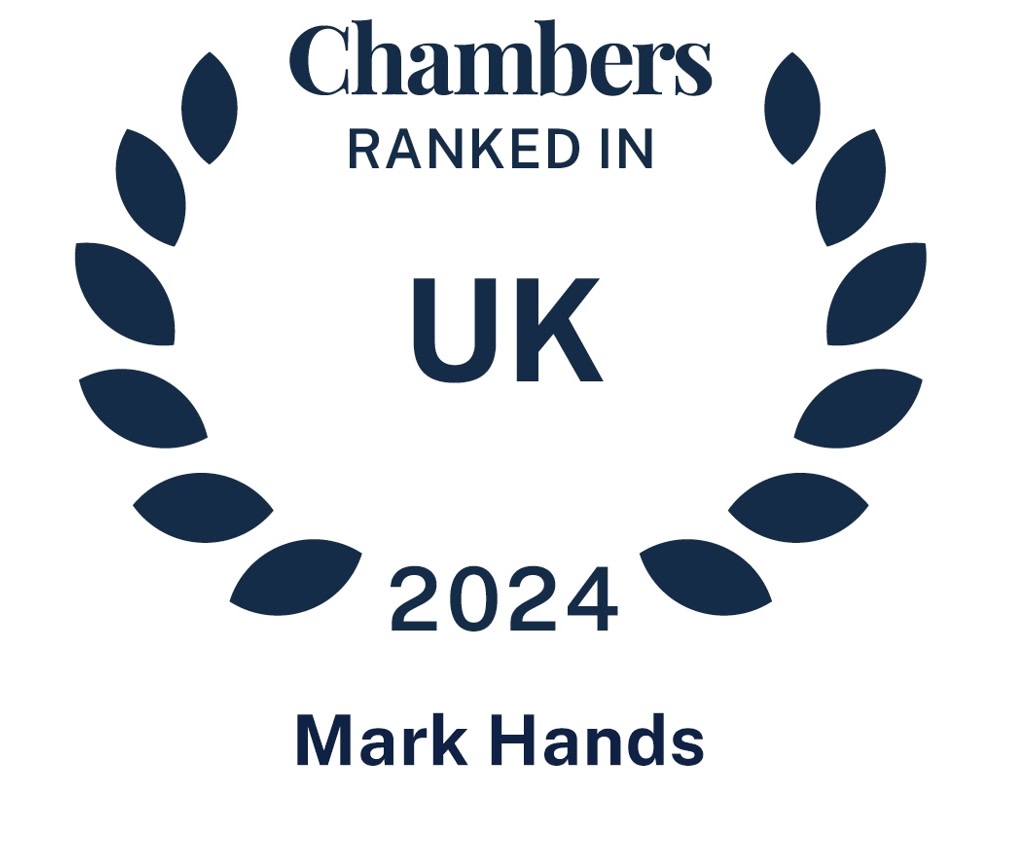 Chambers Top Ranked 2024 - Mark Hands